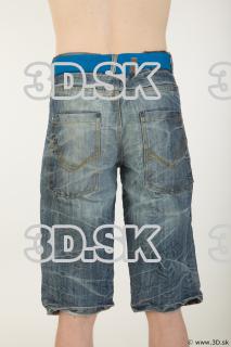Thigh blue jeans shorts of Wesley 0005
